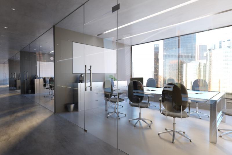Frameless Glass Partitioning